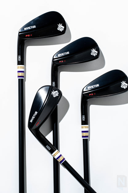 Invictus PG-1 Muscle Back Irons Set (4-PW) - Tour-Level Precision Forged Golf Clubs